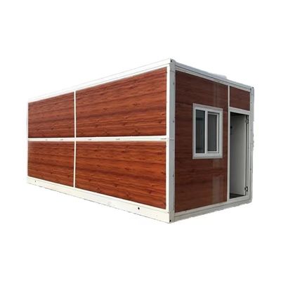 Q235/Q345 가벼운 강철 프레임 구조와 함께 20ft 40ft Prefab 접는 컨테이너 주택