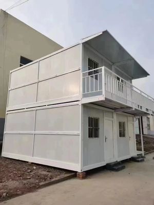 폴더블 오피스 숙박 시설 프리 팩 하우스 빠른 설치 장점으로 컨테이너 하우스