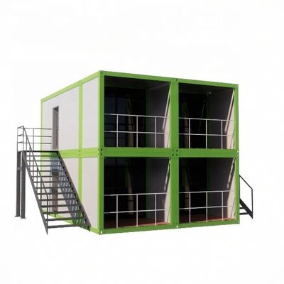 Q235/Q345 가벼운 강철 프레임 빠르게 조립 컨테이너 하우스 Prefab 하우스 컨테이너