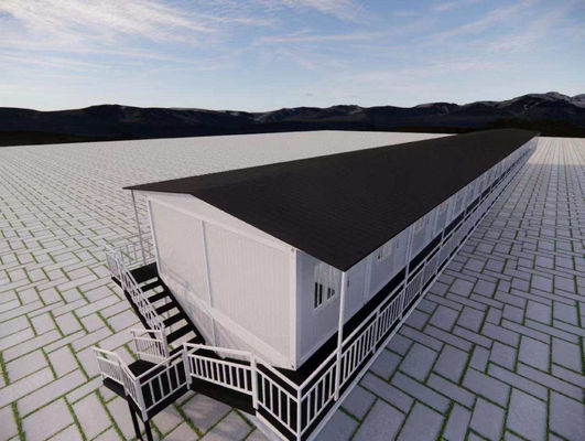 빠른 조립 컨테이너 룸 바람 저항 장점과 함께 Prefab 모듈형 집