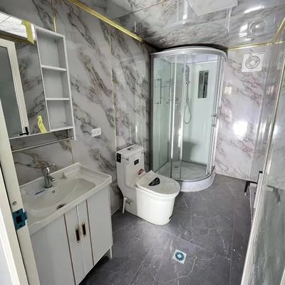 빠르게 움직이는 활동실 현대적인 디자인으로 겹쳐지는 쌍 날개 빌딩
