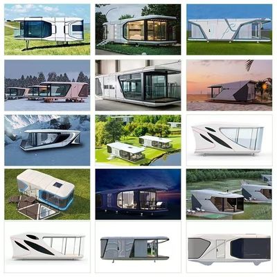 온라인 기술 지원 및 우주 캡슐 하우스와 함께 Prefab 휴대용 이동 하우스