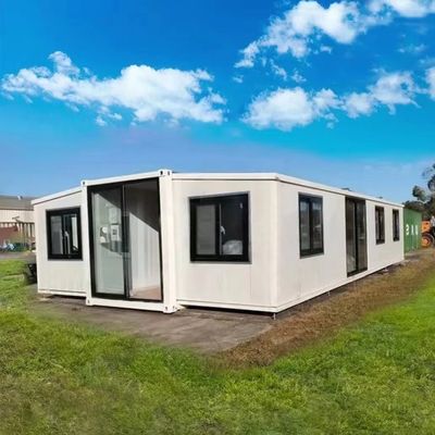 20ft Double Wing Container Room MGO 보드 바닥 고급 스타일