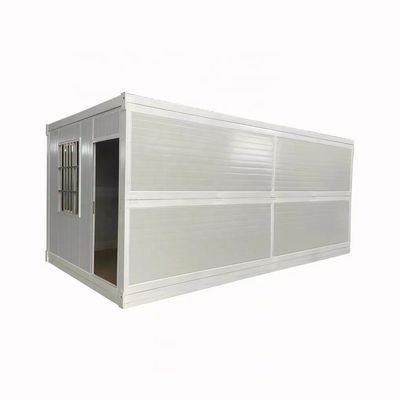 Prefab 사무실 Q235/Q345 라이트 스틸 프레임으로 접는 컨테이너 하우스