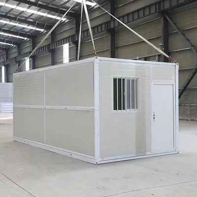Prefab 사무실 Q235/Q345 라이트 스틸 프레임으로 접는 컨테이너 하우스