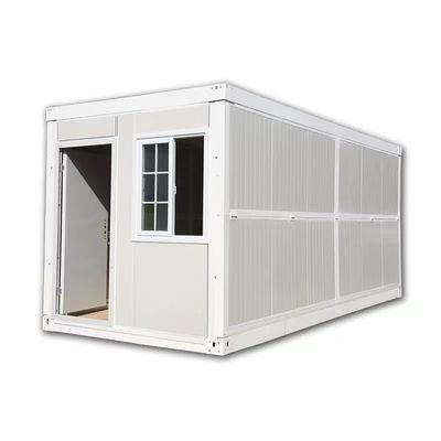 Prefab 사무실 Q235/Q345 라이트 스틸 프레임으로 접는 컨테이너 하우스