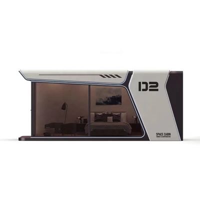 판매 명품 해변 빌라와 스마트 풍력 방지 모바일 Prefab 우주 캡슐 하우스