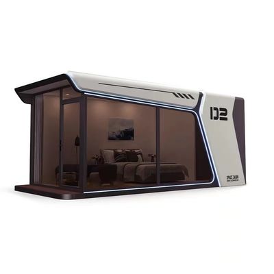 MGO 보드 바닥과 함께 조립하기 쉬운 사전 제조된 우주 캡슐 하우스