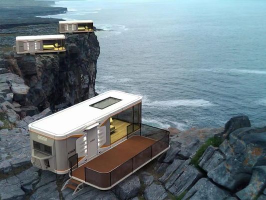 스페이스 캡슐 호텔 온라인 기술 지원과 함께 현대 디자인 Prefab 컨테이너 하우스