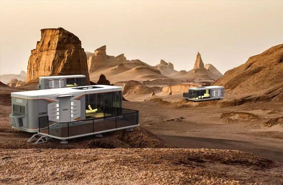 스페이스 캡슐 호텔 온라인 기술 지원과 함께 현대 디자인 Prefab 컨테이너 하우스