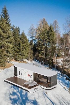 스페이스 캡슐 호텔 온라인 기술 지원과 함께 현대 디자인 Prefab 컨테이너 하우스